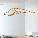 Axyaa LED Pendant Chandeliers: Modern Home Decor Indoor Lighting for Living & Dining Room