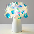 Axyaa Colored Petal Table Lamp LED Lighting Fixture