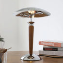 Axyaa Solid Wood Antique LED Floor Lamp Retro Luxury Lighting