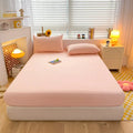Axyaa Soft Cotton Mattress Cover for Single/Double/King/Queen Bed
