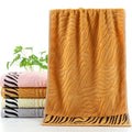 Axyaa Tiger Stripe Bamboo Towels Set - Quick-Dry & Absorbent
