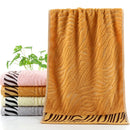 Axyaa Bamboo Towels Set for Home & Hotel, 2pcs, Soft & Absorbent, 34x74cm & 70x140cm