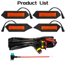 Axyaa Tacoma 2024 Grille Lights: LED Warning Daytime Running Headlight Accessory