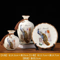 Axyaa Ceramic Vase Set for European Home Décor