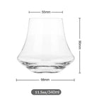 Axyaa 340ML Whiskey & Wine Tasting Glass Set for Bar & Restaurant