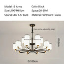 Axyaa Classic Chinese Style Chandelier for Home Decor Lighting