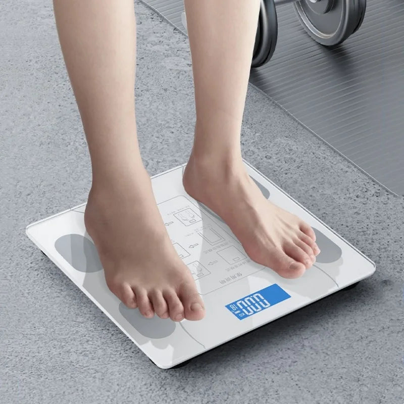 Axyaa Smart Body Fat Scale with Bluetooth Connectivity & Mobile App Integration