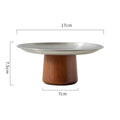 Axyaa Stainless Steel Round Storage Tray for Home and Kitchen Organization