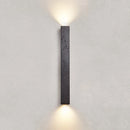 Axyaa Premium Black Stone LED Wall Lamp