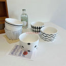 Axyaa Ceramic Dining Bowl | Small Dessert Yogurt Bowl | Minimalist Home Dining Bowl