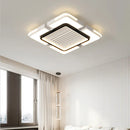 Axyaa Modern Ceiling Fan with LED Light & Control for Bedroom and Living Room Lighting.