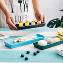 Axyaa Colorful Ceramic Rectangular Snack Plate & Storage Tray.