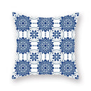 Geometric Mandala Flower Print Pillowcase for Home Decor by Axyaa