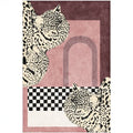 Axyaa Leopard Print Plush Carpet: Luxe Bedroom & Living Room Decor Rug