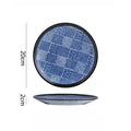Axyaa Retro Ceramic Steak & Sushi Plate for Molecular Cuisine Tableware