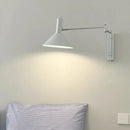 Axyaa Nordic Rocking Chair Wall Lamp, Retro LED Study Wall Light