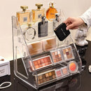 Axyaa Sunglasses & Eyeglasses Clear Display Case 5 Tier Acrylic Riser Stand