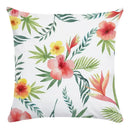 Axyaa Parrot Flower Oil Painting Cushion Cover 45X45CM