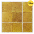 Axyaa 3D Tile Sticker Self-adhesive Wall Panel for Kitchen Bathroom - Green Tile Backsplash