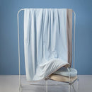 Axyaa Double Sided Ice Silk Cooling Blanket - Lightweight & Smooth Cold Quilt