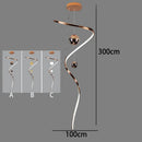 Axyaa Modern Light Luxury Staircase and Living Room Pendant Lights