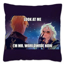 Axyaa Polyester Pillow Case for Home Decor Sofa Livingroom, Reusable Cushion Cover