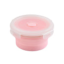 Axyaa Silicone Folding Lunch Box with Sealed Preservation - Outdoor, Microwave Safe