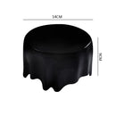 Axyaa Irregular Ceramic Dinner Plate Set for Sushi Pasta Desserts.