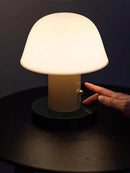 Axyaa Cordless Mushroom Table Lamp | Rechargeable & Portable Night Light for Home & Outdoor