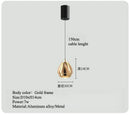 Axyaa LED Pendant Light for Minimalist Luxury Decor in Bedroom, Living Room, Bar.