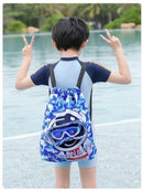 Kids' Axyaa Waterproof Swimming Backpack for Beach Storage, Sports - Dry-Wet Separation