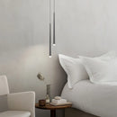 Axyaa LED Minimalist Pendant Lamp Black/White for Bedroom Living Room Coffee Shop