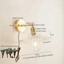 Axyaa Glass LED Wall Lights Fixture for Home Decor and Bathroom Mirror