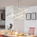 Axyaa LED Pendant Light Chandeliers for Modern Living Room and Dining Room Decor