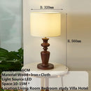 Axyaa Contemporary Table Lamp LED Bedside Desk Light