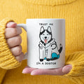 Axyaa Dogtor Ceramic Mug: Hospital Office Tea Cup Gift for Friends, Birthday.