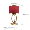 Axyaa Contemporary LED Table Lamp for Home Decor