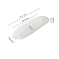 Axyaa Ceramic Sushi & Steak Plate | Japanese Style Long Strip Plate for Hotel Tableware