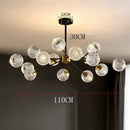 Axyaa Nordic Living Room Chandelier for Indoor Lighting
