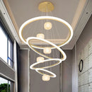 Axyaa Modern Luxury Home Decoration Staircase Living Room Pendant Lights