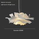 Axyaa Nordic Pine Cone Chandelier: Modern LED Lighting for Dining Room & Bedroom