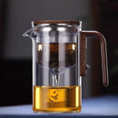 Axyaa Glass Teapot with Water Separation Inner Container & Magnetic Switch