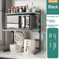 Axyaa Retractable Microwave Oven & Seasoning Rack - Adjustable Countertop Organizer