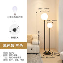 Nordic Double Head Glass Floor Lamp by Axyaa