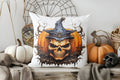 Haunted House & Bat Halloween Decor Pillow Cover for Axyaa - Sofa Bedroom Car Decor
