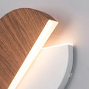 Axyaa Iron Round LED Wall Lamp for Living Room Bedroom, Nordic Acrylic Light Fixtures