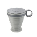 Axyaa Folding Coffee Cup: Portable Outdoor Water Cup with Lid for Travel