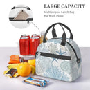 Axyaa Ocean Charm Insulated Lunch Bag with Adjustable Strap