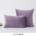 Axyaa Velvet Pillow Covers - Soft Decorative Cushion Cases for Home Decor