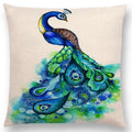 Cute Cat Moon Night Wonderland Witch Halloween Dance Pillow Cover by Axyaa